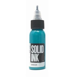 Cancun Blue-Solid Ink