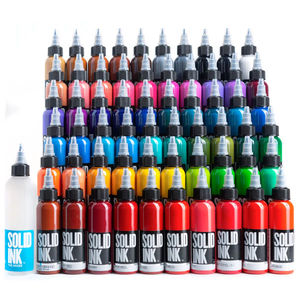 60 Colors Set-1oz-Solid Ink